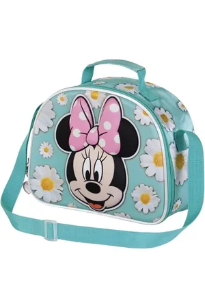 Disney Minnie Mouse Spring-3D Lunch Bag, Blue, 25.5 x 20 cm