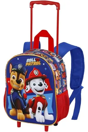KARACTERMANIA Paw Patrol Duty-Small 3D Backpack with Wheels, , 26 x 34 cm, Capacity 12.5 L