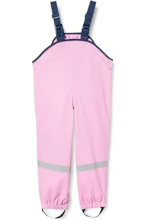 Playshoes Unisex Kids Waterproof Rain Trousers, Pink (Rosa), 140