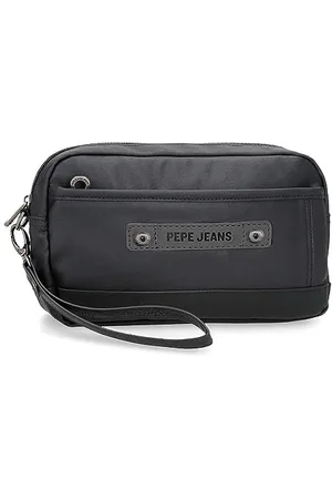 Pepe Jeans Hatfield Handbag Black 24.5 x 15 x 6 cm Polyester, , One Size, Tote Bag