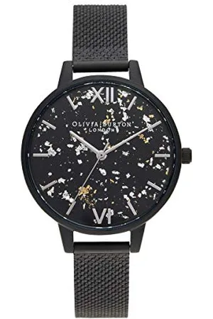 Olivia Burton Analogue Quartz Watch for women with Stainless Steel bracelet - OB16GD16