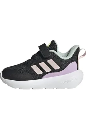 adidas Unisex Baby Fortarun 3.0 Shoes Infants Running, core Black/Clear Pink/Bliss Lilac, 7.5 UK Child