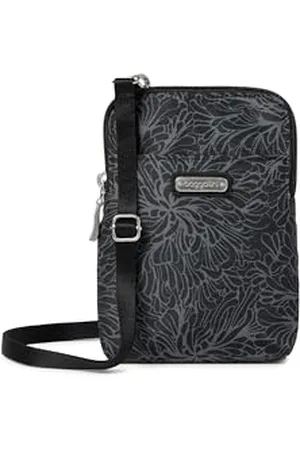 Baggallini Take Two RFID Bryant Crossbody, Midnight Blossom, One Size