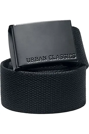 Urban classics Unisex_Adult Coloured Buckle Canvas Belt, , L/XL