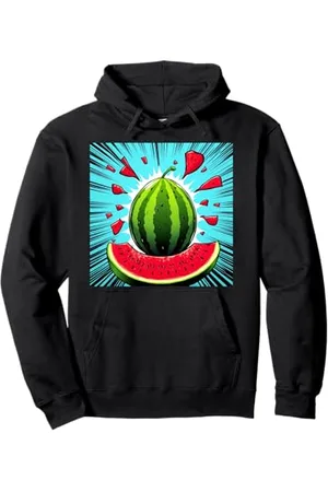 Fruit Of The Loom Watermelon Comic Pullover Hoodie