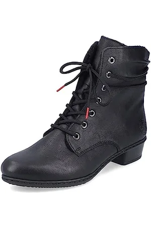 Rieker Women Ankle Boots Y0701, Ladies Bootees,Low Boots,Boot,Half Boot,Transition Shoe,Winter Shoe,Lined,Black (Schwarz / 00),38 EU / 5 UK