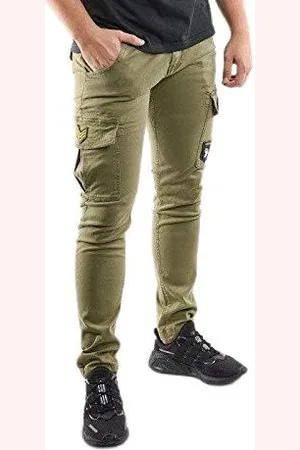 Alpha Industries Mens Petrol Patch Casual Trousers Pants, , 30W UK