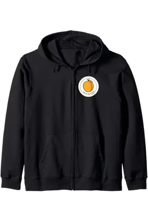 Fruit Of The Loom Mango Emblem Zip Hoodie