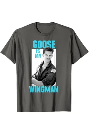 Top Gun Goose Is My Wingman Turquoise T-Shirt