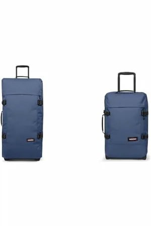 Eastpak TRANVERZ L Suitcase, 79 x 40 x 33 cm, 121 L - Powder Pilot & TRANVERZ S Suitcase, 51 x 32.5 x 23 cm, 42 L - Powder Pilot