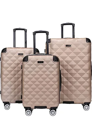 Kenneth Cole Diamond Tower Luggage Collection Lightweight Hardside Expandable 8-Wheel, , 2-Piece Set (20" & 28"), Diamond Tower Luggage Collection
