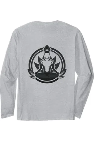 Tshirt Shirt T-Shirt Pullover Hoodie Sweater Style #snirt Yoga T-Shirt Yoga Hoody Motif Meditation T-Shirt Yoga Long Sleeve T-Shirt