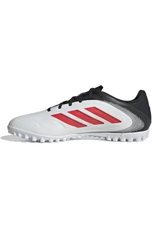 adidas Unisex COPA Pure III Club Turf Football Boots, FTWR White/Lucid red/core Black, 10.5 UK