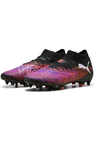 PUMA Unisex Future 8 PRO MXSG Soccer Shoe, Black White-Glowing RED, 11 UK