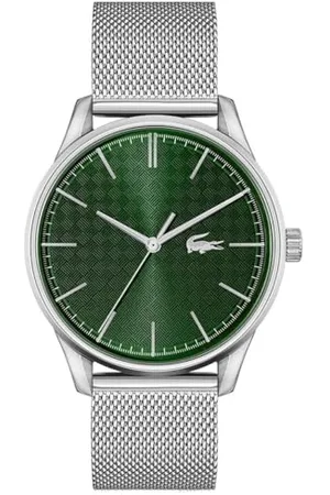 Lacoste Analogue Quartz Watch for Men with Silver Stainless Steel mesh Bracelet - 2011189