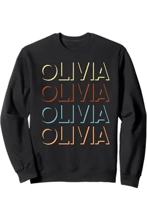 My Name Is Custom Novelty Given Name Merch Clothes Olivia First Name Tshirt My Personalized Tee Named Sweatshirt