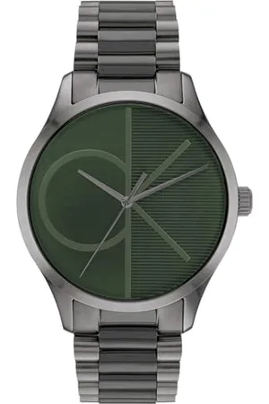 Calvin Klein Analogue Quartz Watch for Men and Women Iconic Collection Available with Either a Link Stainless Steel Bracelet or a Mesh one