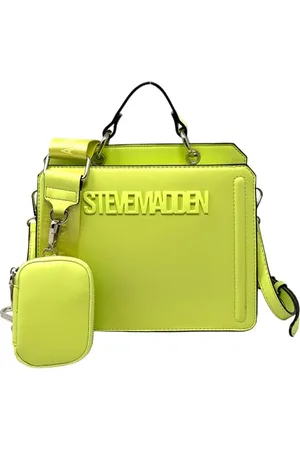 Steve Madden Bevelyn Convertible Crossbody Bag, Lemon, One Size