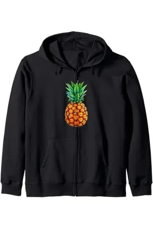 Fruit Of The Loom Comic Pineapple Zip Hoodie