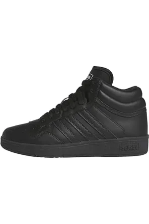 adidas Hoops 4.0 MID Shoes, core Black/core Black/FTWR White, 3.5 UK Child