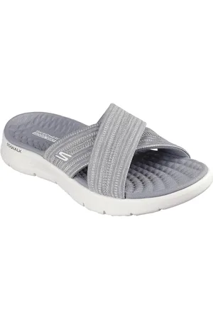 Skechers O-T-G Womens GO Walk Flex Sandal Impressed, , 8 UK