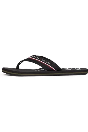 Tommy Hilfiger Men’s Logo Flip Flops