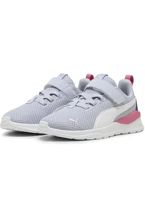 PUMA ANZARUN LITE AC+ PS Sneaker, Cool Weather White-Blue Crystal, 12 UK Child