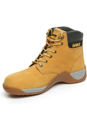 DeWalt Builder Mens Safety Work Lace Up SB Steel Toe Ankle Boots UK 11 / EU 45 Yellow