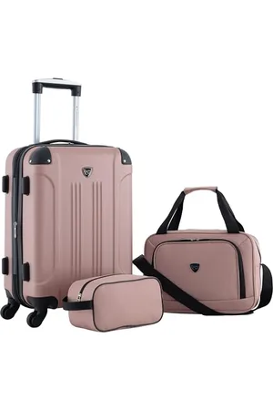 Travelers Club Chicago Hardside Expandable Spinner Luggages, , 3 Piece Set, Chicago Hardside Expandable Spinner Luggage