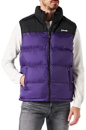 Schott NYC Utahv Schott Shoulder Comforter Vest, , XL