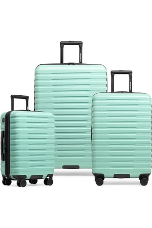 U.S. Traveler Hardside 8-Wheeled Spinner Luggage with Aluminum Handle System
