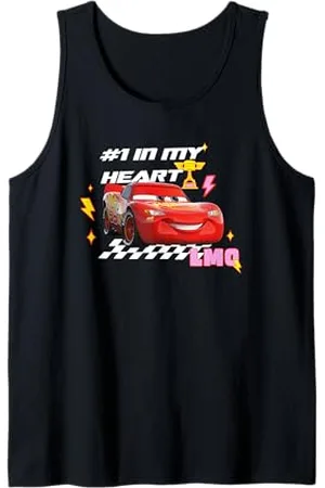 Cars Lightning McQueen In My Heart Valentine Tank Top