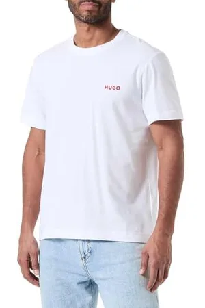 HUGO BOSS Houndstooth 10262183 Short Sleeve T-shirt Pyjama 2XL