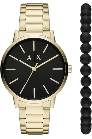 Armani Exchange Watch for Men, Three Hand Movement, 42 mm Stainless Steel Case with a Stainless Steel Strap, AX7119