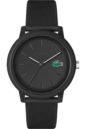 Lacoste Analogue Quartz Watch for Men with Black Silicone Bracelet - 2011171