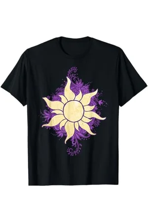 Disney Tangled Gold Sun Doodle Pendant T-Shirt