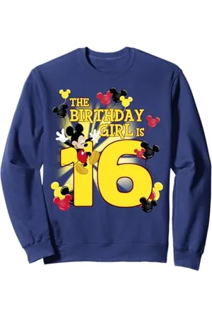 Disney Mickey And Friends Mickey 16th Birthday Girl Sweatshirt