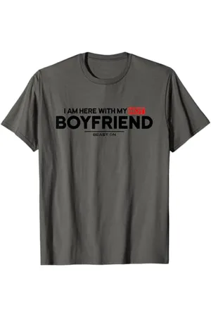 BEAST ON Ich bin hier mit meinem heißen Freund Fitness Women Gym T-Shirt