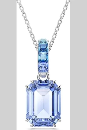 Swarovski Millenia pendant, Octagon cut, , Rhodium plated