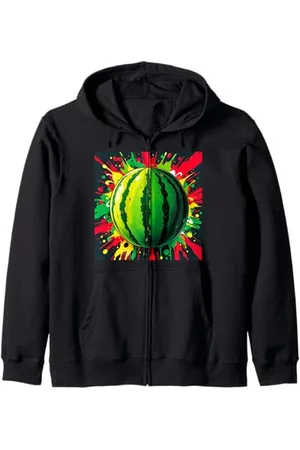 Fruit Of The Loom Watermelon Zip Hoodie