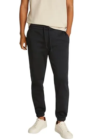 Calvin Klein Men’s Logo Tape Drawstring Jogging Bottoms