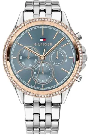 Tommy Hilfiger Analogue Multifunction Quartz Watch for Women with Stainless Steel Bracelet - Available in or Gold Version
