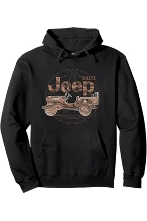 Jeep Willys MA Star Pullover Hoodie