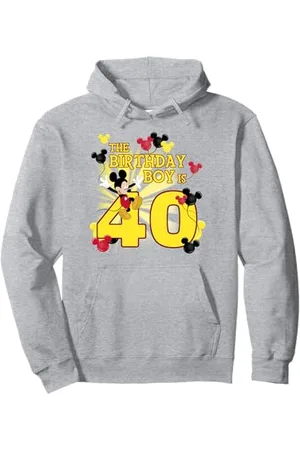 Disney Mickey & Friends 40 Year Old Birthday Boy Pullover Hoodie