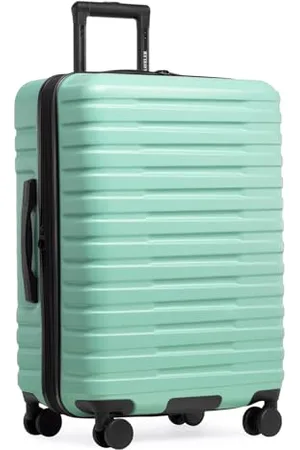U.S. Traveler Hardside 8-Wheeled Spinner Luggage with Aluminum Handle System