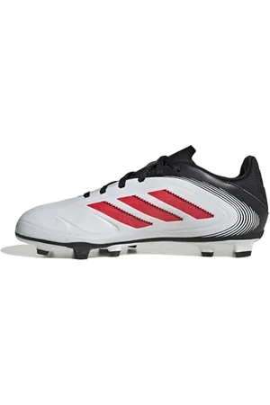 adidas COPA Pure III Club FG/MG Football Boots Kids, Cloud White/Lucid Red/Core Black, 12 UK Child