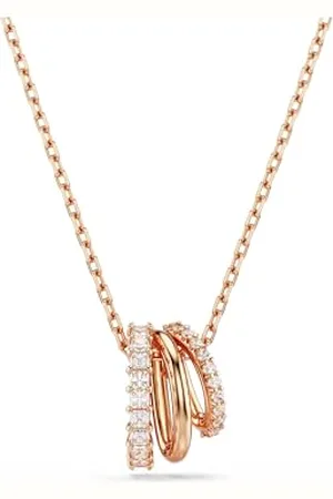 Swarovski Hyperbola pendant, Mixed cuts, White