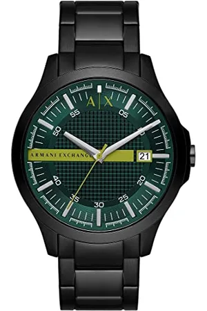 Armani Exchange Watch for Men Quartz/3 Hand Date movement 46mm case size with a Stainless Steel strap AX2450