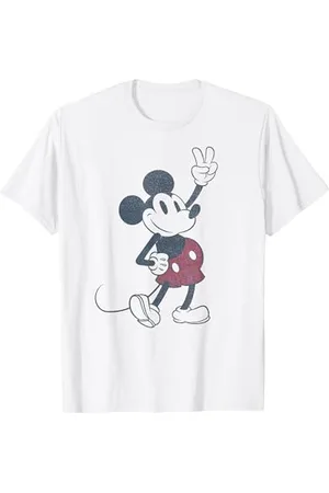 Disney Mickey And Friends Mickey Mouse Plaid Shorts T-Shirt