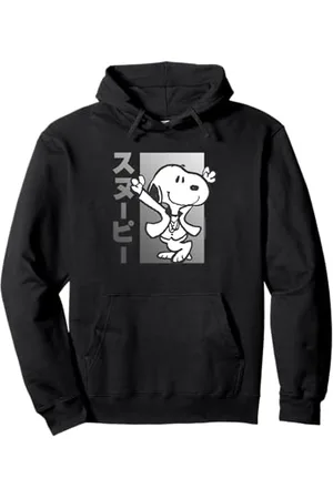 Peanuts Tokyo Snoopy Dancing Japan Pet Lovers Retro 70s 90s Pullover Hoodie